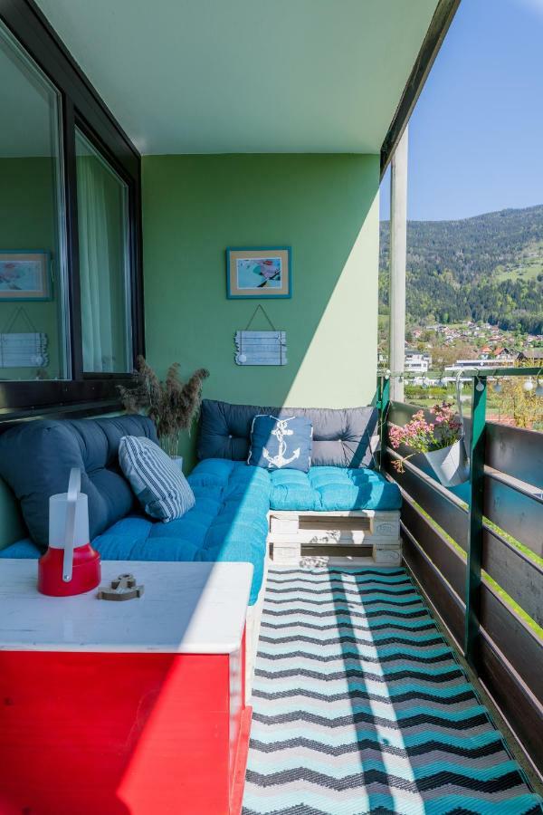 Mooki Beach Apartment Bodensdorf Exteriör bild